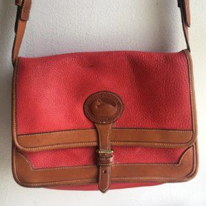 Vintage Dooney and Bourke Red Mini Surrey Purse